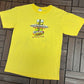 Erica Enders Slammers Racing Graphic Tee | Size Medium | Vintage 2000s Yellow Drag Racing T-Shirt |