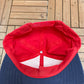 Budweiser Racing Embroidered Graphic Hat | Snap Back | Vintage 1990s Promotional Red Cap |