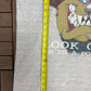 Taz Look Out I'm In A Foul Mood Graphic Tee | Size X-Large | Vintage 1990s Cartoon Grey T-Shirt |