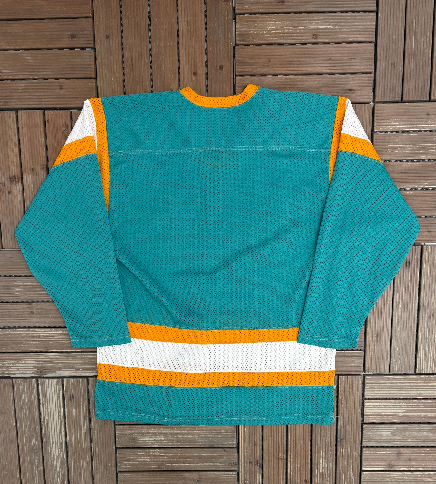 California Golden Seals Hockey Jersey | Size Large | Vintage 1970s NHL Hockey Teal Jersey |
