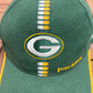 Green Bay Packers Embroidered Graphic Hat | Metal Clasp | Vintage 1990s NFL Football Green Cap |