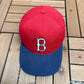 Boston Red Sox Embroidered Hat | Snap Back | Vintage 1990s MLB Baseball Red Baseball Cap |