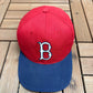 Boston Red Sox Embroidered Hat | Snap Back | Vintage 1990s MLB Baseball Red Baseball Cap |
