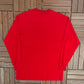 Wisconsin Badgers Ron Dayne Heisman Graphic Tee | Size Large | Vintage 1990s College Red Long Sleeve |