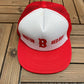 Boston Red Sox Embroidered Hat | Snap Back | Vintage 1990s MLB Baseball White Cap |