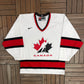 Team Canada Hockey Jersey | Size Medium | Vintage 2000s Hockey White Nike Jersey |