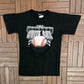 Chicago White Sox Graphic Tee | Size Large | Vintage 1990s MLB Baseball Black T-Shirt |