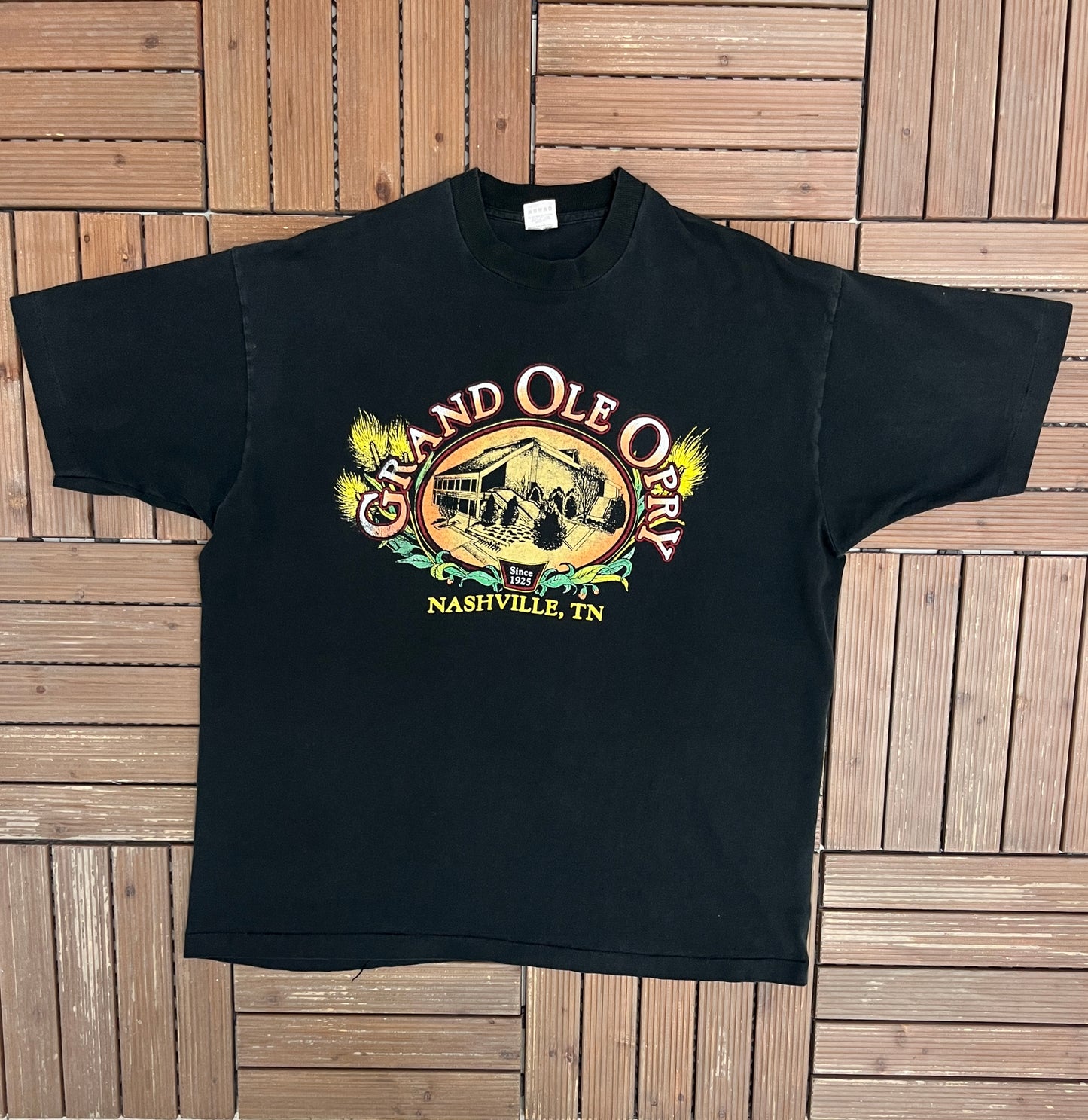 Grand Ole Opry Nashville, Tennessee Graphic Tee | Size XX-Large | Vintage 1990s Single Stitch Country Music T-Shirt |