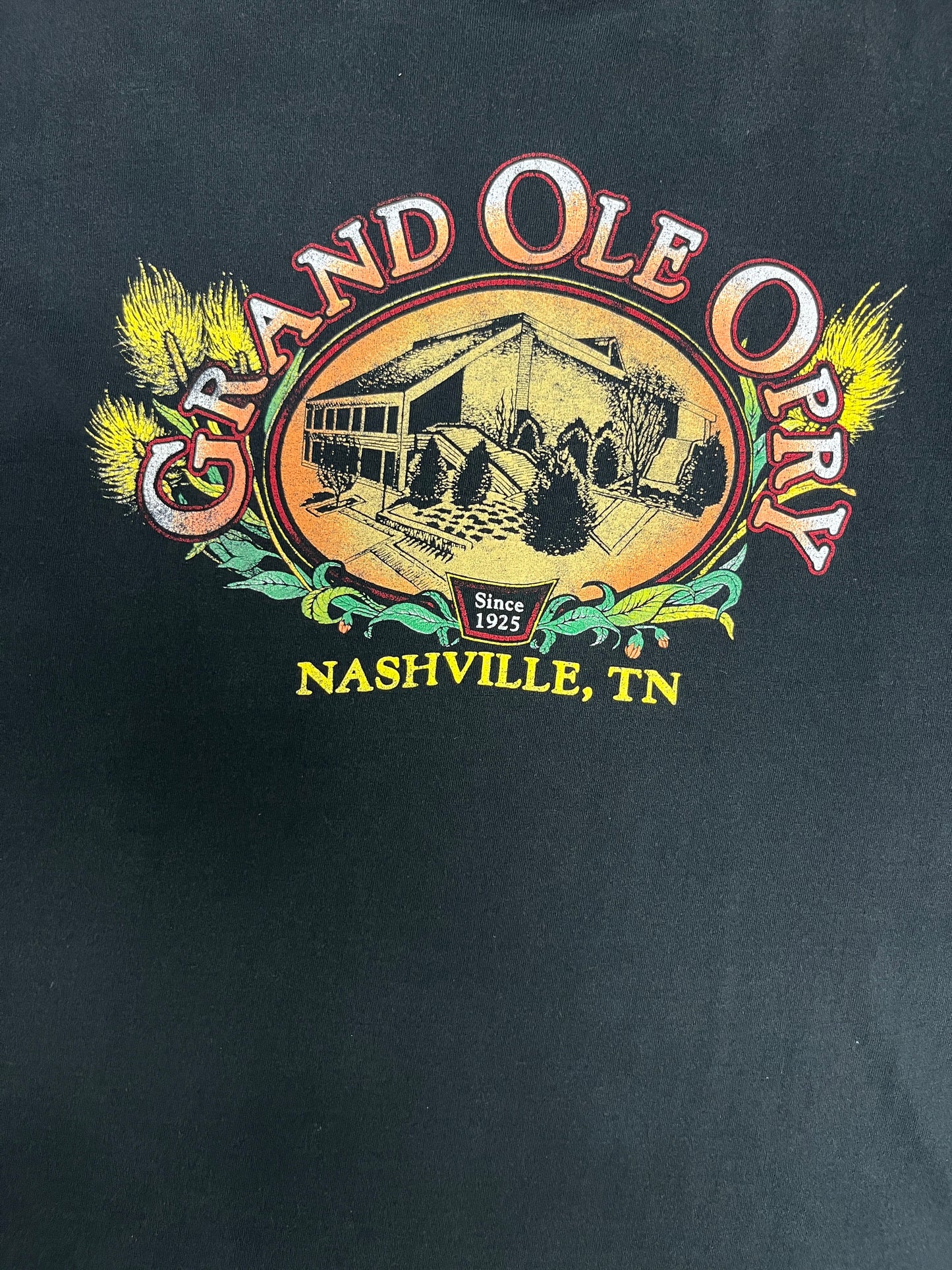 Grand Ole Opry Nashville, Tennessee Graphic Tee | Size XX-Large | Vintage 1990s Single Stitch Country Music T-Shirt |