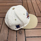 US Open 1998 Olympic Club Graphic Hat | Metal Clasp | Vintage 1990s Golf Tournament Beige Cap |