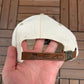 US Open 1998 Olympic Club Graphic Hat | Metal Clasp | Vintage 1990s Golf Tournament Beige Cap |