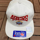 San Francisco 49ers Super Bowl XXIX Graphic Hat | Snap Back | Vintage 1990s NFL Football White Cap |