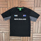 New Zealand Rugby World Cup 2011 Jersey | Size Large/XL | Vintage 2000s Rugby Black T-Shirt |