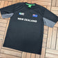 New Zealand Rugby World Cup 2011 Jersey | Size Large/XL | Vintage 2000s Rugby Black T-Shirt |
