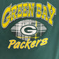 Green Bay Packers Graphic Tee | One Size Fits All | Vintage 1990s NFL Football Green T-Shirt |