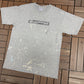 Dave Matthews Band Spring Tour 2002 Graphic Tee | Size Medium | Vintage 2000s Rock Band Distressed Grey T-Shirt |