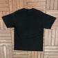 NASCAR Pit Crew Graphic Tee | Size Large | Vintage 2000s Black Racing T-Shirt |