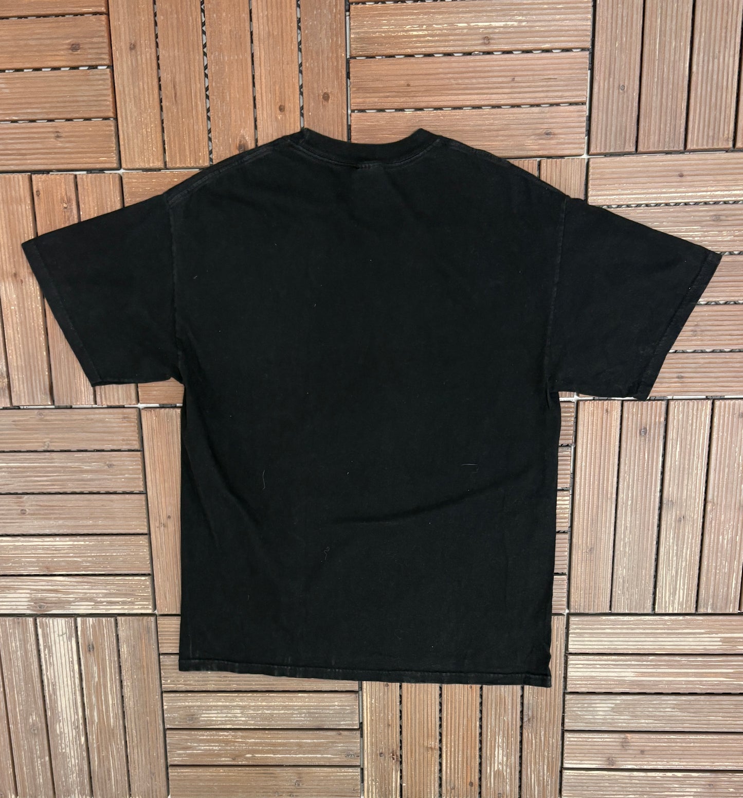NASCAR Pit Crew Graphic Tee | Size Large | Vintage 2000s Black Racing T-Shirt |