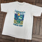 Salem Cigarettes Everybody's Comin' To The Fresh Side Graphic Tee | Size X-Large | Vintage 1990s Single Stitch White T-Shirt |