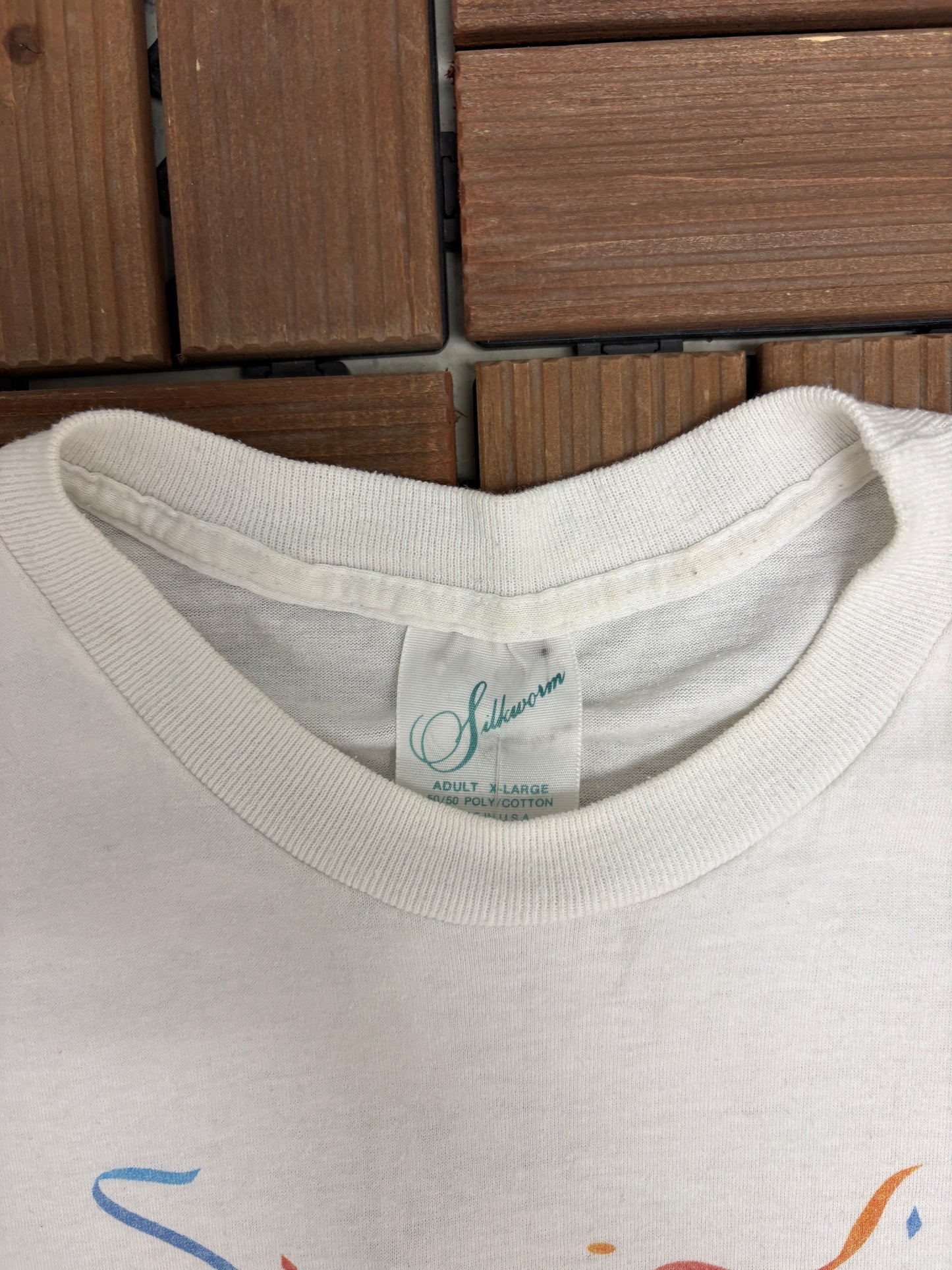 Salem Cigarettes Everybody's Comin' To The Fresh Side Graphic Tee | Size X-Large | Vintage 1990s Single Stitch White T-Shirt |