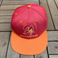 Tampa Bay Buccaneers Graphic Hat | Snap Back | Vintage 1990s NFL Football Red Cap |