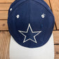 Dallas Cowboys Embroidered Graphic Hat | Snap Back | Vintage 1990s NFL Football Blue Cap |