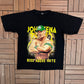 John Cena Rise Above Hate Graphic Tee | Size Large | Vintage 2000s Wrestling Promotional Black T-Shirt |