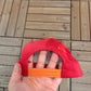 Tampa Bay Buccaneers Graphic Hat | Snap Back | Vintage 1990s NFL Football Red Cap |