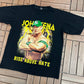 John Cena Rise Above Hate Graphic Tee | Size Large | Vintage 2000s Wrestling Promotional Black T-Shirt |