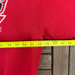 Detroit Red Wings Graphic Crewneck | Size Large | Vintage 1990s NHL Hockey Red Sweater |