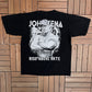 John Cena Rise Above Hate Graphic Tee | Size Large | Vintage 2000s Wrestling Promotional Black T-Shirt |