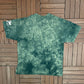 The Wilds Safari Giraffes Graphic Tee | Size XX-Large | Vintage 1990s Promotional Big Print Green T-Shirt |