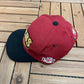 San Francisco 49ers Graphic Hat | Snap Back | Vintage 1990s NFL Football Red Cap |