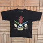 Star Wars Episode 1 Darth Maul Graphic Tee | Size Medium | Vintage 2000s Promotional Black T-Shirt |