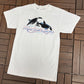 Marineland Niagara Falls Graphic Tee | Size Small | Vintage 2000s Promotional White T-Shirt |