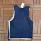 Nike Basketball Reversible Basketball Jersey | Size Medium | Vintage 2000s Blue & White Tank Top Jersey |