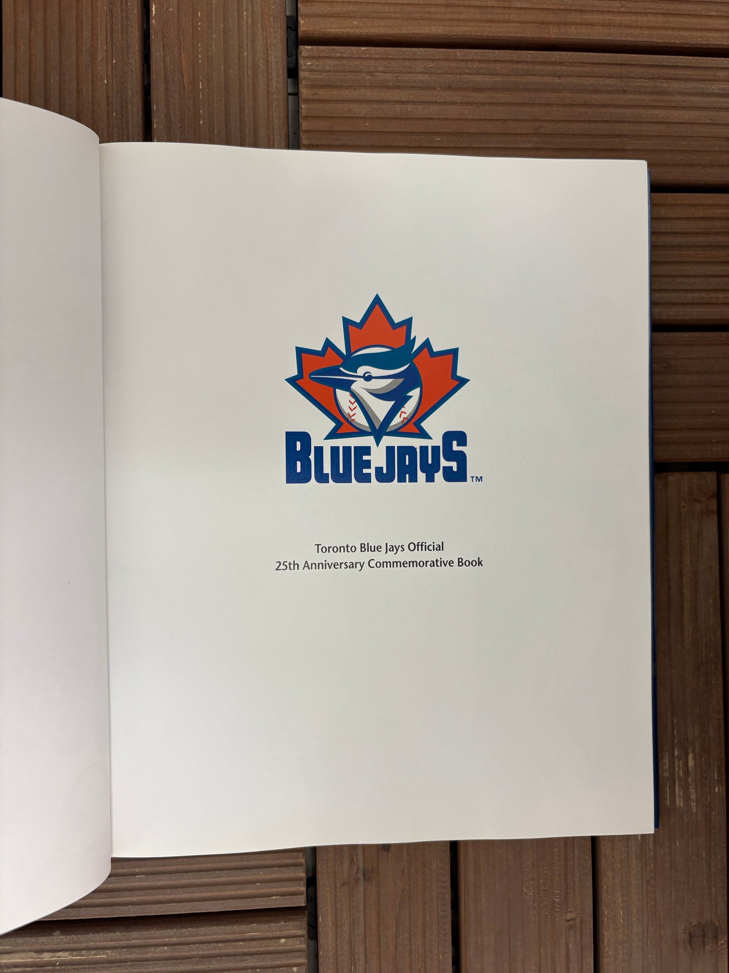 Toronto Blue Jays Official 25th Anniversary Commemorative Book Coffee Table Book Coffee Table Book