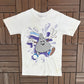 Hershey's Kisses Breakthrough Graphic Tee | Size Small | Vintage 1990s Candy White Promotional T-Shirt |