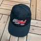 Bud Proud Sponsor of NHRA Graphic Hat | Metal Clasp | Vintage 1990s Promotional Black Cap |