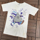 Hershey's Kisses Breakthrough Graphic Tee | Size Small | Vintage 1990s Candy White Promotional T-Shirt |