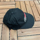 Bud Proud Sponsor of NHRA Graphic Hat | Metal Clasp | Vintage 1990s Promotional Black Cap |