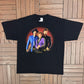 Brooks & Dunn Reba Tour 1997 Graphic Tee | Size XX-Large | Vintage 1990s Country Music Black T-Shirt |