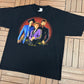 Brooks & Dunn Reba Tour 1997 Graphic Tee | Size XX-Large | Vintage 1990s Country Music Black T-Shirt |