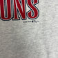 Cleveland Indians American League Champions Graphic Tee | Size X-Large | Vintage 1990s MLB Baseball Grey T-Shirt |