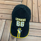 Pittsburgh Penguins Mario Lemieux Graphic Hat | Strap Back | Vintage 2000s NHL Hockey Black Cap |