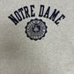Notre Dame Fighting Irish Graphic Tee | Size X-Large | Vintage 1990s Champion Grey Tank Top |
