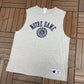 Notre Dame Fighting Irish Graphic Tee | Size X-Large | Vintage 1990s Champion Grey Tank Top |