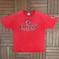 Atlanta Falcons Football Graphic Tee | Size X-Large | Vintage 2000s NFL Football Red T-Shirt |