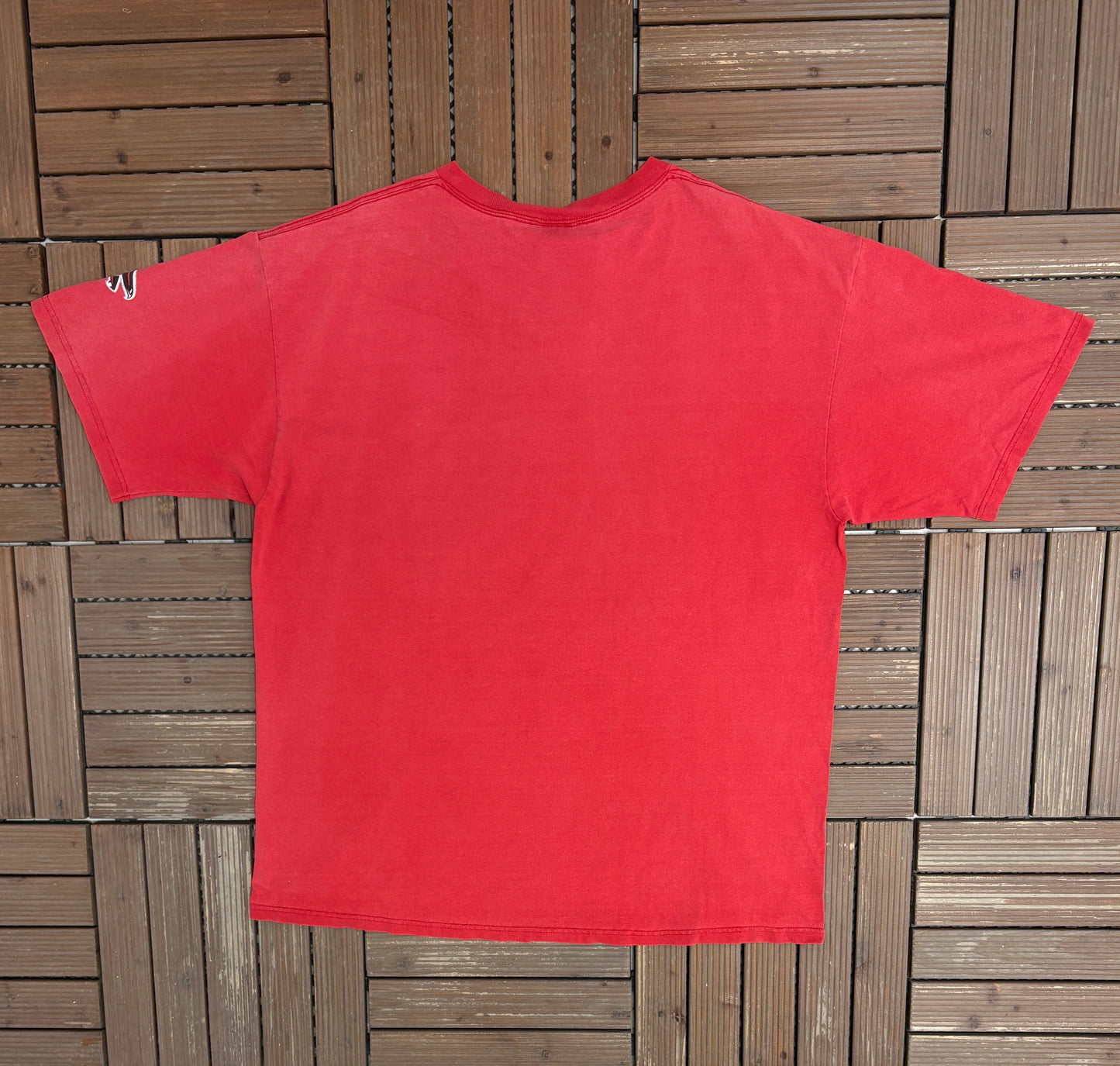 Atlanta Falcons Football Graphic Tee | Size X-Large | Vintage 2000s NFL Football Red T-Shirt |