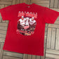 Detroit Red Wings Road To The Stanley Cup Graphic Tee | Size X-Large | Vintage 1990s NHL Hockey Red T-Shirt |